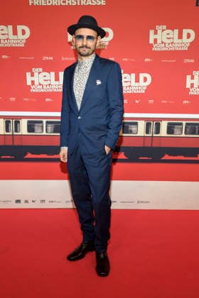 ABBberlin Leon Ullrich as a guest on the red carpet at the world premiere of the movie DER HELD VOM BAHNHOF FRIEDRICHSTRASSE at Delphi Filmpalast Berlin on 02 12 2025 Berlin Germany