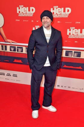 Juergen Vogel at the premiere of DER HELD VOM BAHNHOF FRIEDRICHSTRASSE at the Delphi Filmpalast in Berlin 02 12 2025