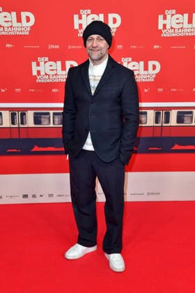Juergen Vogel at the premiere of DER HELD VOM BAHNHOF FRIEDRICHSTRASSE at the Delphi Filmpalast in Berlin 02 12 2025