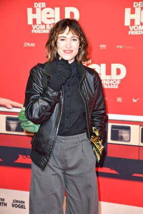 Lia von Blarer at the premiere of DER HELD VOM BAHNHOF FRIEDRICHSTRASSE at the Delphi Filmpalast in Berlin 02 12 2025