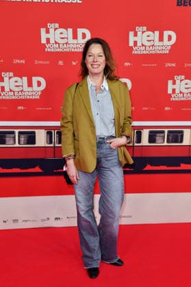Sandrine Mittelstaedt at the premiere of DER HELD VOM BAHNHOF FRIEDRICHSTRASSE at the Delphi Filmpalast in Berlin 02 12 2025