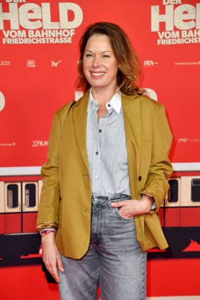 Sandrine Mittelstaedt at the premiere of DER HELD VOM BAHNHOF FRIEDRICHSTRASSE at the Delphi Filmpalast in Berlin 02 12 2025