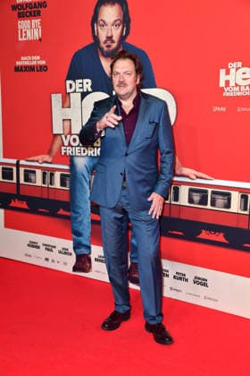 Charly Hübner at the premiere of DER HELD VOM BAHNHOF FRIEDRICHSTRASSE at the Delphi Filmpalast in Berlin 02 12 2025