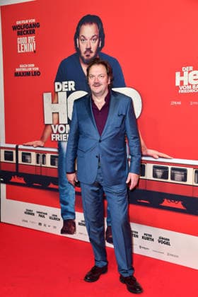 Charly Hübner at the premiere of DER HELD VOM BAHNHOF FRIEDRICHSTRASSE at the Delphi Filmpalast in Berlin 02 12 2025