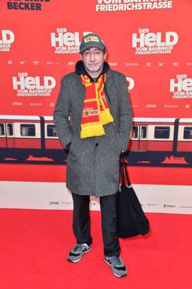 Thorsten Merten at the premiere of DER HELD VOM BAHNHOF FRIEDRICHSTRASSE at the Delphi Filmpalast in Berlin 02 12 2025