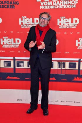 Achim von Borries at the premiere of DER HELD VOM BAHNHOF FRIEDRICHSTRASSE at the Delphi Filmpalast in Berlin 02 12 2025