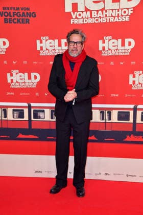 Achim von Borries at the premiere of DER HELD VOM BAHNHOF FRIEDRICHSTRASSE at the Delphi Filmpalast in Berlin 02 12 2025