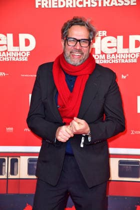 Achim von Borries at the premiere of DER HELD VOM BAHNHOF FRIEDRICHSTRASSE at the Delphi Filmpalast in Berlin 02 12 2025