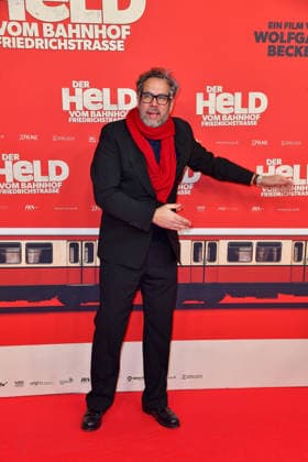 Achim von Borries at the premiere of DER HELD VOM BAHNHOF FRIEDRICHSTRASSE at the Delphi Filmpalast in Berlin 02 12 2025
