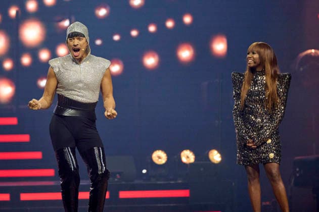 Jorge Gonzalez and Motsi Mabuse at Let s Dance The Live Tour 2025 in the Hallenstadion Zurich, 02 12 2025 Foto:xP.xFrauchigerx xFuturexImagex dance_zuerich_5201