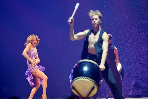 Ella Endlich at Let s Dance The Live Tour 2025 at Hallenstadion Zurich, 02 12 2025 Foto:xP.xFrauchigerx xFuturexImagex dance_zuerich_5214