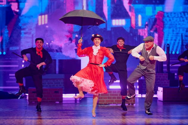 Mark Keller and Kathrin Menzinger at Let s Dance The Live Tour 2025 in the Hallenstadion Zurich, 02 12 2025 Foto:xP.xFrauchigerx xFuturexImagex dance_zuerich_5225