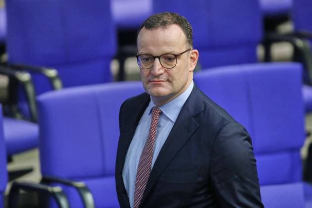 Berlin, Germany, 28 11 2025 German Bundestag 45 Bundestag session Budget week Jens Spahn, CDU Copyright: xdtsxNachrichtenagenturx dts_96931