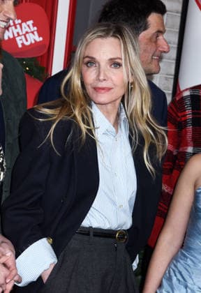 Celebrities attend the world premiere of Amazon MGM Studios Oh. What. Fun. in New York City Featuring: Michelle Pfeiffer Where: New York, United Kingdom When: 03 Dec 2025 Credit: Darla Khazei INSTARimages EDITORIAL USE ONLY. NOT FOR USE BY NEWSPAPERS BASED IN THE UK. Copyright: xx instar55310624