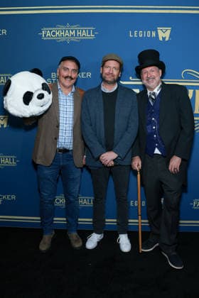 New York premiere of Bleecker Street and Legion M™s Fackham Hall Featuring: Paul Scanlan, Luke Parker Bowles and Jeff Annison Where: New York, New York, United States When: 02 Dec 2025 Credit: Jason Mendez Starpix INSTARimages EDITORIAL USE ONLY. NOT FOR USE BY NEWSPAPERS BASED IN THE UK. Copyright: xJasonxMendezx xStarPixxforxBleeckerxStreetx instar55310722