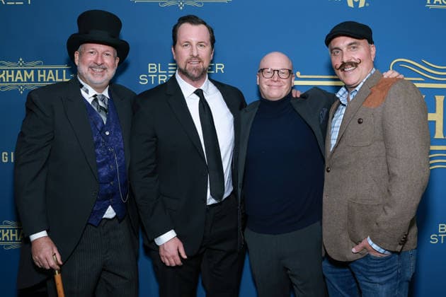 New York premiere of Bleecker Street and Legion M™s Fackham Hall Featuring: Jeff Annison, Kent Sanderson, Tyler Dinapoli and Paul Scanlan Where: New York, New York, United States When: 02 Dec 2025 Credit: Jason Mendez Starpix INSTARimages EDITORIAL USE ONLY. NOT FOR USE BY NEWSPAPERS BASED IN THE UK. Copyright: xJasonxMendezx xStarPixxforxBleeckerxStreetx instar55310724