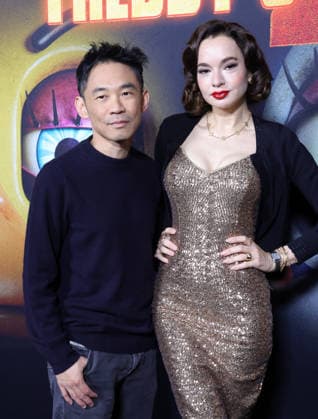 02 December 2025 - Hollywood, California - James Wan, Ingrid Bisu. Universal Pictures Five Nights At Freddy s 2 Premiere held at The TCL Chinese Theatre Hollywood USA - ZUMAa123 20251202_zaa_a123_095 Copyright: xADx