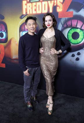 02 December 2025 - Hollywood, California - James Wan, Ingrid Bisu. Universal Pictures Five Nights At Freddy s 2 Premiere held at The TCL Chinese Theatre Hollywood USA - ZUMAa123 20251202_zaa_a123_160 Copyright: xADx