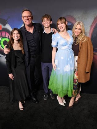 02 December 2025 - Hollywood, California - JAddison Grace Lillard, Matthew Lillard, Liam Lillard, Macey Lyn Lillard, Heather Helm. Universal Pictures Five Nights At Freddy s 2 Premiere held at The TCL Chinese Theatre Hollywood USA - ZUMAa123 20251202_zaa_a123_185 Copyright: xADx