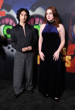 02 December 2025 - Hollywood, California - David Andrew Calvillo, Gabrielle Reublin, . Universal Pictures Five Nights At Freddy s 2 Premiere held at The TCL Chinese Theatre Hollywood USA - ZUMAa123 20251202_zaa_a123_211 Copyright: xADx