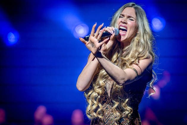 02 12 2025, Joss Stone 02 12 2025, The Night of the Proms NOTP in the Festhalle Frankfurt It is the 50th guest performance in the Gud Stubb of the Main metropolis This and the event on 03 12 2025 are sold out with 7,000 and 8,500 tickets sold respectively 40 years ago, the first NOTP took place in Antwerp Frankfurt Hesse Germany