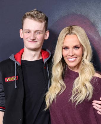 Universal Pictures Five Nights At Freddy s 2 Premiere 02 December 2025 . Los Angeles, California Evan Joseph Asher, Jenny McCarthy At Universal Pictures Five Nights At Freddy s 2 Premiere held at TCL Chinese Theatre in Los Angeles., Credit:Sadou Faye Avalon United States, CA, Hollywood, TCL Chinese Theatre  Copyright: xSadouxFayex xAvalonx 1056209821
