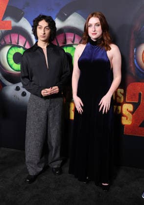 Universal Pictures Five Nights At Freddy s 2 Premiere 02 December 2025 . Los Angeles, California David Andrew Calvillo, Gabrielle Reublin, At Universal Pictures Five Nights At Freddy s 2 Premiere held at TCL Chinese Theatre in Los Angeles., Credit:Sadou Faye Avalon United States, CA, Hollywood, TCL Chinese Theatre  Copyright: xSadouxFayex xAvalonx 1056209999
