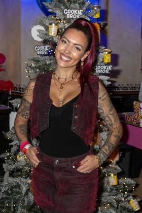 Katys X mas Wonderland 2025 Aline Jost at Katys X mas Wonderland Event by Kate Merlan in the Wolkenburg Koeln on 02 12 2025 Koeln Wolkenburg Nordrhein Westfalen