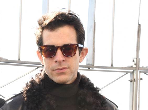 NEW YORK, NY - DECEMBER 3: Mark Ronson lights the Empire State Building with Spotify on December 3, 2025 in New York City. Copyright: xMediaPunchx
