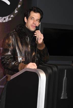 NEW YORK, NY - DECEMBER 3: Mark Ronson lights the Empire State Building with Spotify on December 3, 2025 in New York City. Copyright: xMediaPunchx