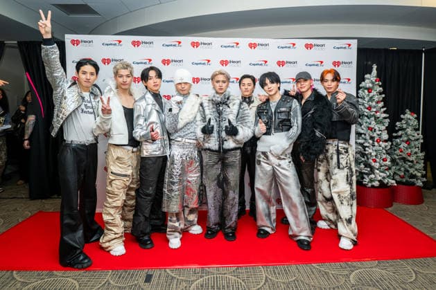 iHeartRadio 106.1 KISS FM s Jingle Ball - Arrivals Keigo Sato, Sukai Kinjo, Junki Kono, Syoya Kimata, Ruki Shiroiwa, Takumi Kawanishi, Issei Mamehara, Ren Kawashiri and Sho Yonashiro of JO1 attend iHeartRadio 106.1 KISS FM s Jingle Ball 2025 Presented by Capital One at Dickies Arena on December 02, 2025 in Fort Worth, Texas. Forth Worth Dickies Arena Texas USA Copyright: xDarahxHubbard imageSPACEx