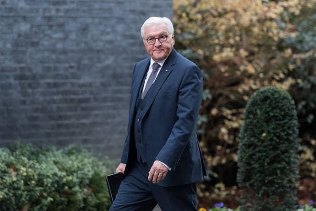 December 3, 2025, London, England, United Kingdom: President of the Federal Republic of Germany FRANK-WALTER STEINMEIER arrives in Downing Street on the first day of his State Visit for a meeting with British Prime Minister Keir Starmer. London United Kingdom - ZUMAs371 20251203_zip_s371_032 Copyright: xWiktorxSzymanowiczx