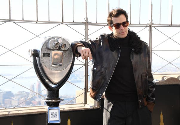 NEW YORK, NY - DECEMBER 3: Mark Ronson lights the Empire State Building with Spotify on December 3, 2025 in New York City. Copyright: xMediaPunchx