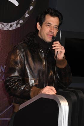 NEW YORK, NY - DECEMBER 3: Mark Ronson lights the Empire State Building with Spotify on December 3, 2025 in New York City. Copyright: xMediaPunchx