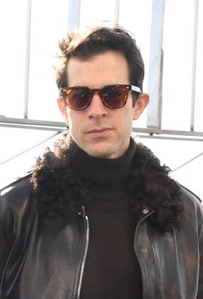 NEW YORK, NY - DECEMBER 3: Mark Ronson lights the Empire State Building with Spotify on December 3, 2025 in New York City. Copyright: xMediaPunchx