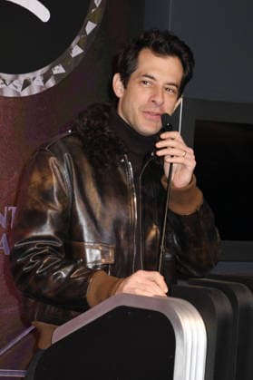 NEW YORK, NY - DECEMBER 3: Mark Ronson lights the Empire State Building with Spotify on December 3, 2025 in New York City. Copyright: xMediaPunchx