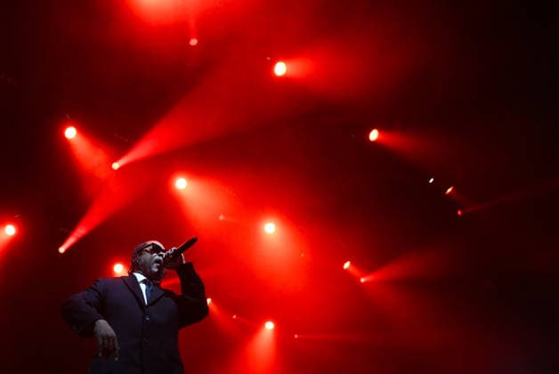 Russia Entertainment Xzibit Concert 9063934 03.12.2025 U.S. rapper Xzibit performs on stage during a concert of his Kingmaker Album Tour at the VK Stadium in Moscow, Russia. Vladimir Astapkovich Sputnik Moscow Russia  Copyright: xVladimirxAstapkovichx