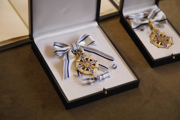 Ceremony on the occasion of the awarding of the Bavarian Maximilian Order by Prime Minister Dr. Markus Söder in the Antiquarium of the Munich Residence Munich, 03 12 2025 Copyright: xMatthiasxWehnertx