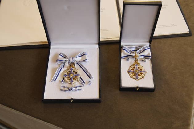 Ceremony on the occasion of the awarding of the Bavarian Maximilian Order by Prime Minister Dr. Markus Söder in the Antiquarium of the Munich Residence Munich, 03 12 2025 Copyright: xMatthiasxWehnertx