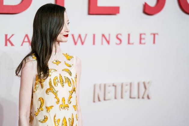 Goodbye June World Premiere - Arrivals Andrea Riseborough attends the Goodbye June World Premiere at the Curzon Mayfair, Credit:Lounis Tiar Avalon United Kingdom, London, Mayfair  Copyright: xLounisxTiarx xAvalonx 1056312893