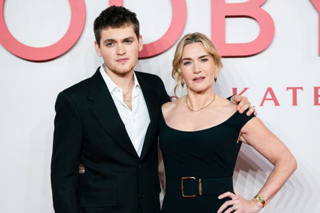 Goodbye June World Premiere - Arrivals (L-R) Joe Anders and Kate Winslet attend the Goodbye June World Premiere at the Curzon Mayfair, Credit:Lounis Tiar Avalon United Kingdom, London, Mayfair  Copyright: xLounisxTiarx xAvalonx 1056312958