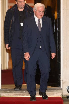 German President Frank-Walter Steinmeier State Visit at Downing Street, London, UK - 03 December 2025 German President Frank-Walter Steinmeier departs a meeting with British Prime Minister Sir Keir Starmer in Downing Street, London, England, UK on Wednesday 03 December, 2025 as part of a State Visit., Credit:Justin Ng Avalon UK, England, London, Downing Street Copyright: xJustinxNgx xAvalonx 1056282548
