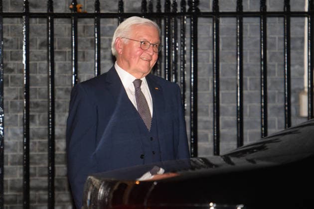 German President Frank-Walter Steinmeier State Visit at Downing Street, London, UK - 03 December 2025 German President Frank-Walter Steinmeier departs a meeting with British Prime Minister Sir Keir Starmer in Downing Street, London, England, UK on Wednesday 03 December, 2025 as part of a State Visit., Credit:Justin Ng Avalon UK, England, London, Downing Street Copyright: xJustinxNgx xAvalonx 1056282560
