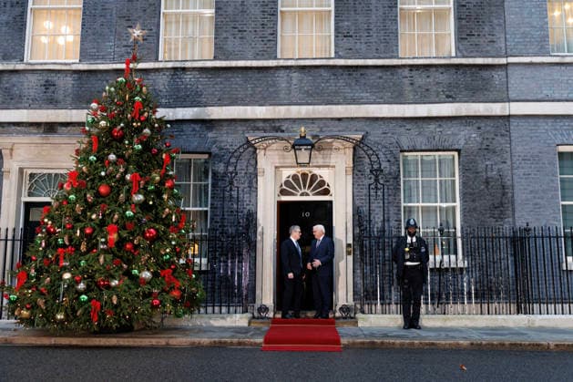Prime Minister Keir Starmer meets Germany s President Steinmeier 03 12 2025. London, United Kingdom. Prime Minister Keir Starmer meets Germany s President Frank-Walter Steinmeier for a bilateral meeting in 10 Downing Street as the President is hosted by King Charles III for a state visit., Credit:Lauren Hurley Avalon United Kingdom, Greater London, London, 10 Downing Street  Copyright: xLaurenxHurleyx xAvalonx 1056283741