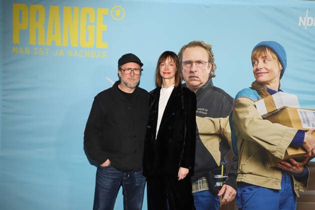 Photo session PRANGE Bjarne Maedel, Katharina Marie Schubert, Photo session PRANGE, UCI Kino Mundsburg, Hamburg, 03 12 2025 Copyright: xEventpressxBecherx