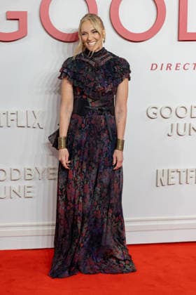 December 3, 2025, London, United Kingdom: Toni Collette attends the Goodbye June World film premiere at Curzon Mayfair, London. London United Kingdom - ZUMAs197 20251203_aaa_s197_096 Copyright: xPhilxLewisx