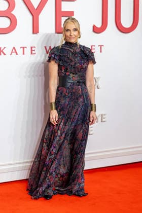 December 3, 2025, London, United Kingdom: Toni Collette attends the Goodbye June World film premiere at Curzon Mayfair, London. London United Kingdom - ZUMAs197 20251203_aaa_s197_118 Copyright: xPhilxLewisx