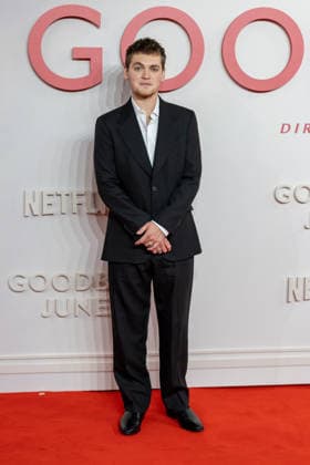 December 3, 2025, London, United Kingdom: Joe Anders attends the Goodbye June World film premiere at Curzon Mayfair, London. London United Kingdom - ZUMAs197 20251203_aaa_s197_128 Copyright: xPhilxLewisx