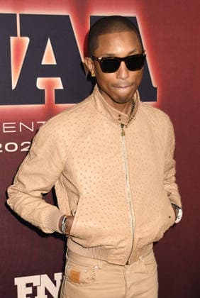 NEW YORK, NY - DECEMBER 3: Pharrell Williams at the 2025 Footwear News Achievement Awards at Cipriani 25 on December 3, 2025 in New York City. Copyright: xMediaPunchx