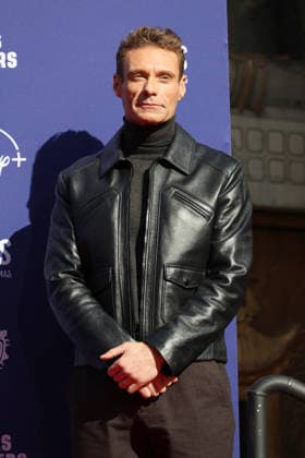 December 3, 2025, Los Angeles, California, USA: Ryan Seacrest at a ceremony honoring the Jonas Brothers with hand and foot prints at the TCL Chinese Theatre IMAX. Los Angeles USA - ZUMAg107 20251203_zep_g107_057 Copyright: xNinaxPrommerx